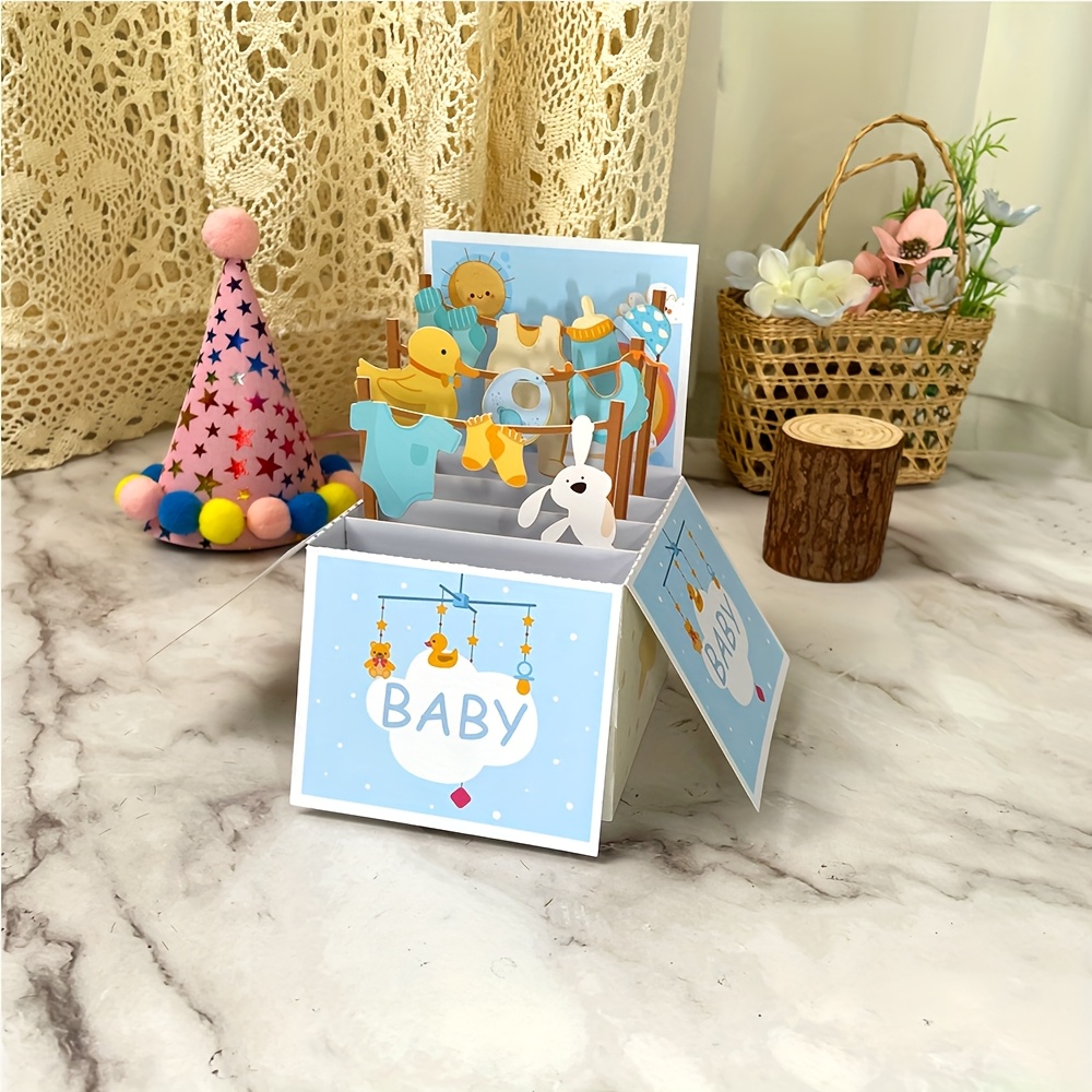 Welcome Baby 3D Card Pop-Up